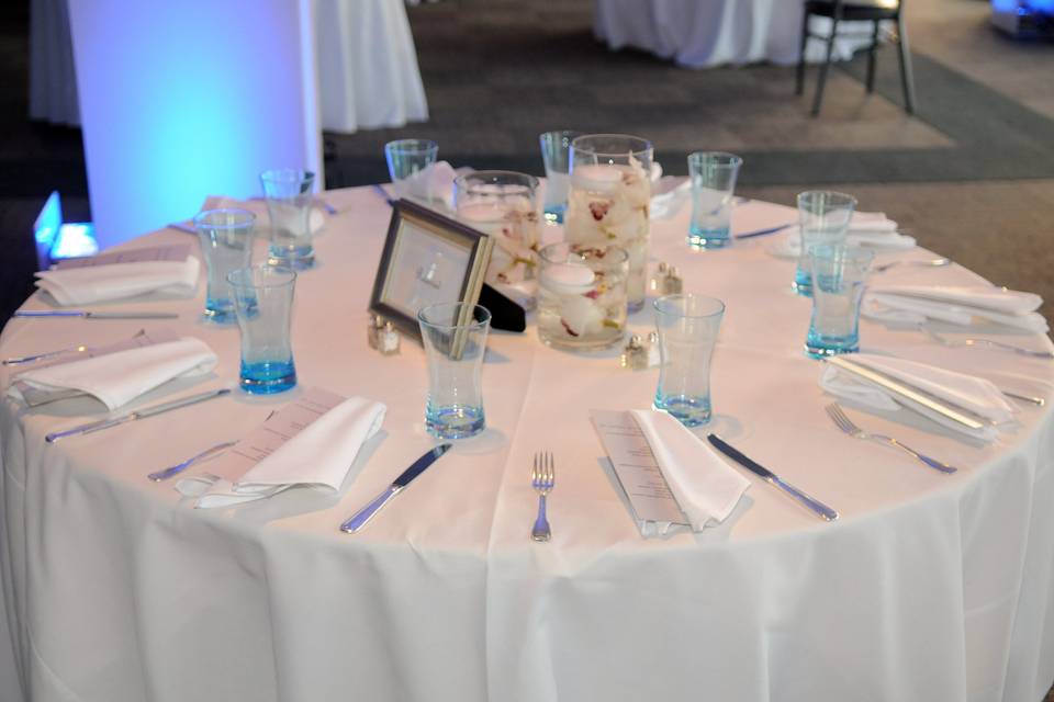 Wedding tablescape