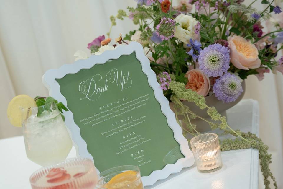 Bar floral