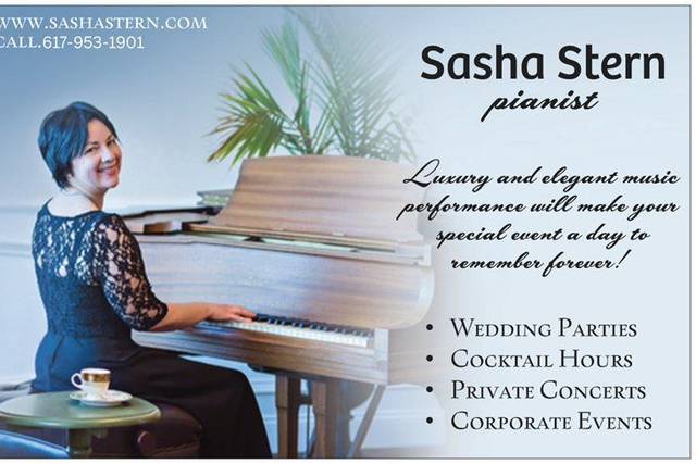 Sasha Stern Piano Post Card
