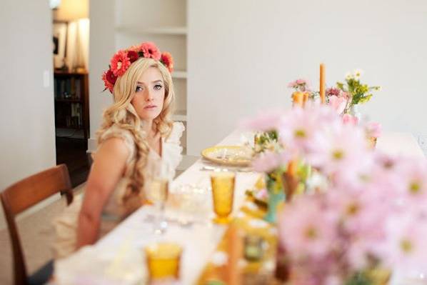 Mod styled wedding - Paige Newton Photography