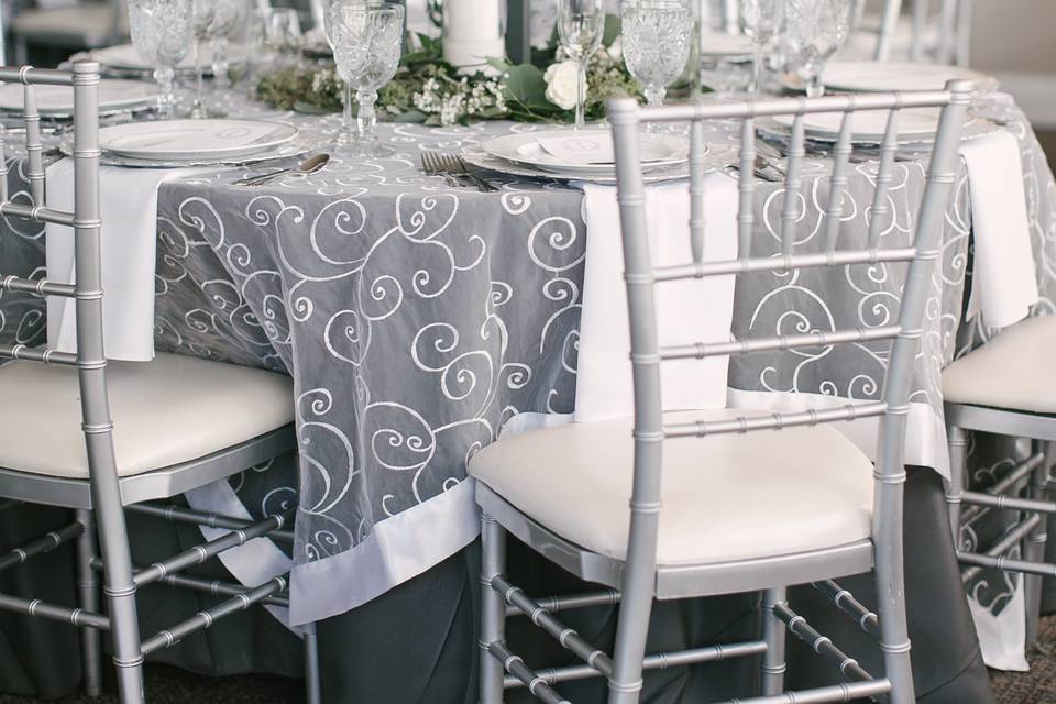 Rent chairs for your reception