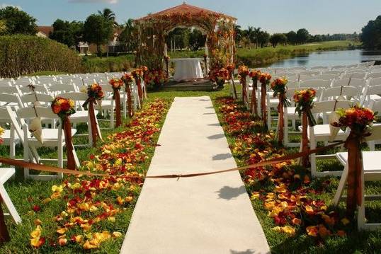 The aisle