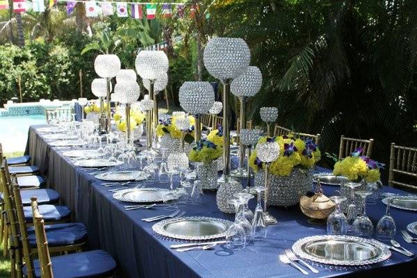 Reception setup