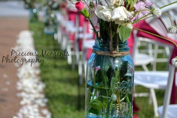 Lasting Florals chair markers