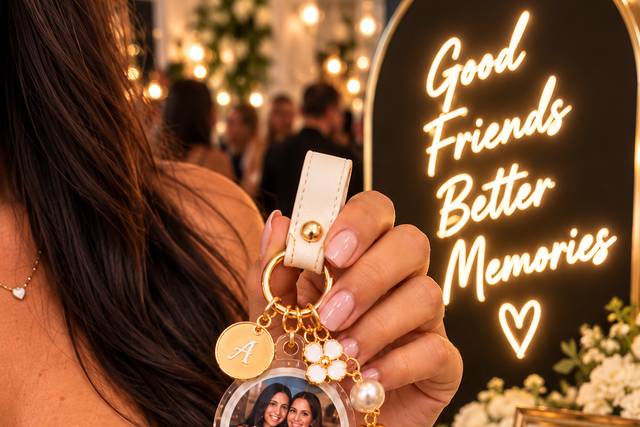 Custom photo keychains