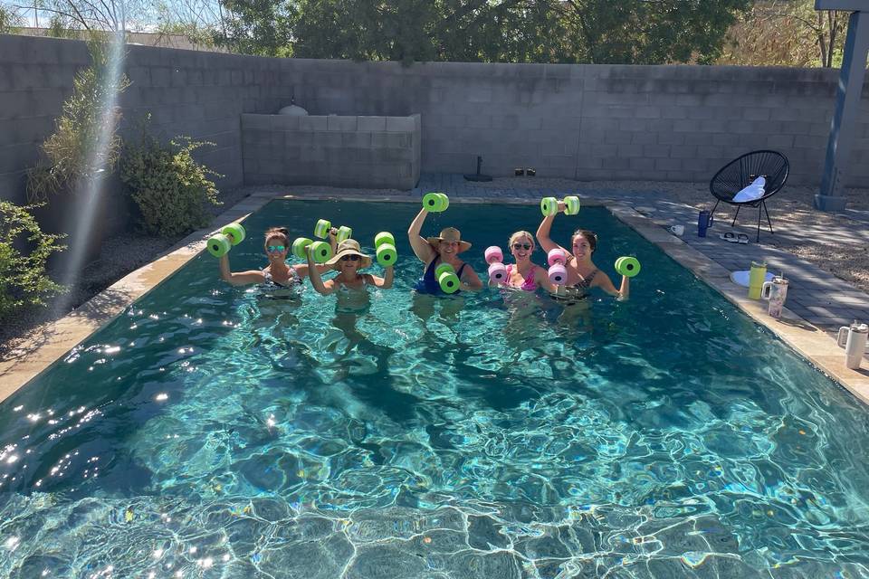 Water aerobics