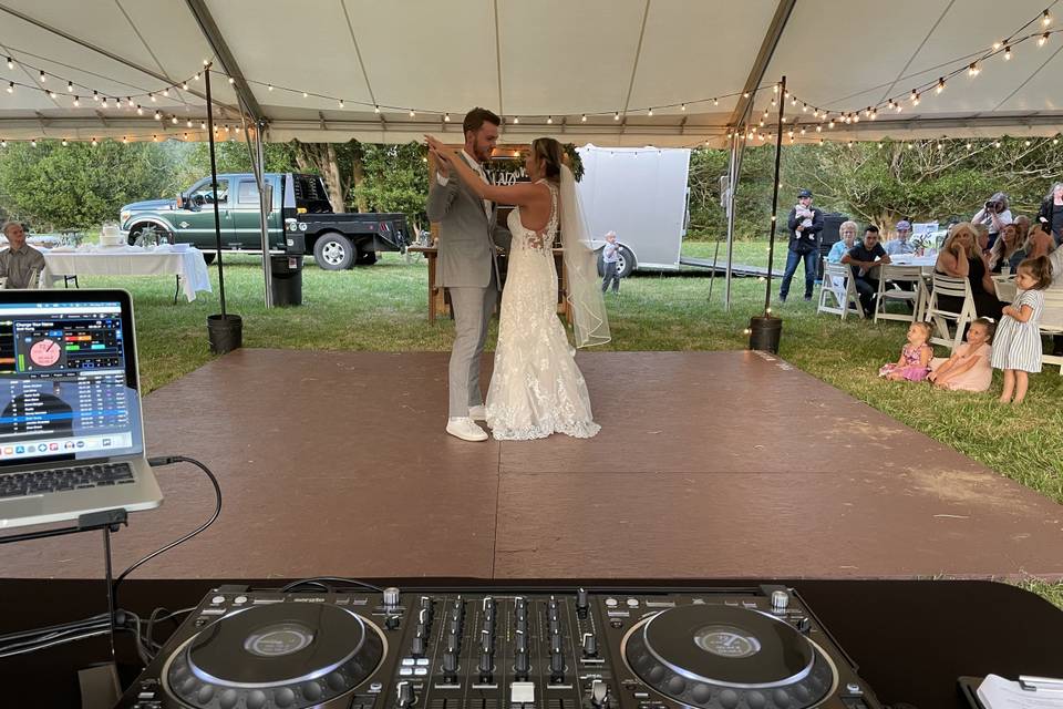 First dance