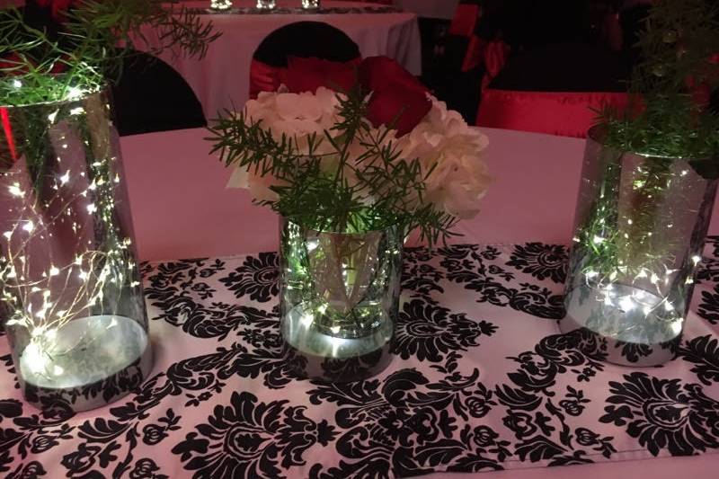 Centerpieces & setup