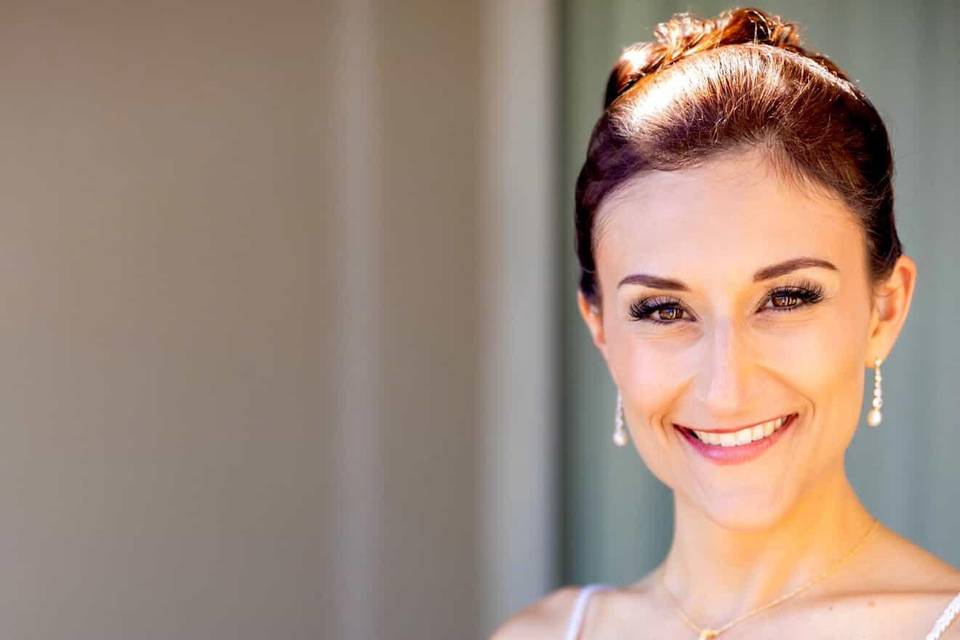 Bridal headshot