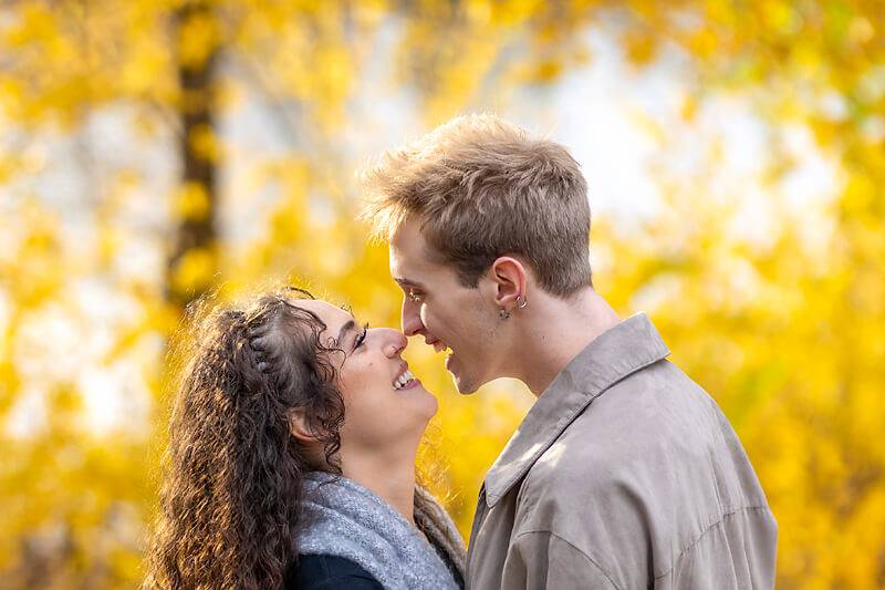 Spokane Engagement Fall