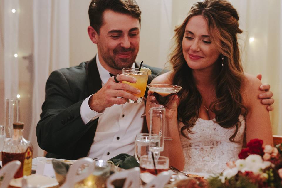 Cheers to marriage