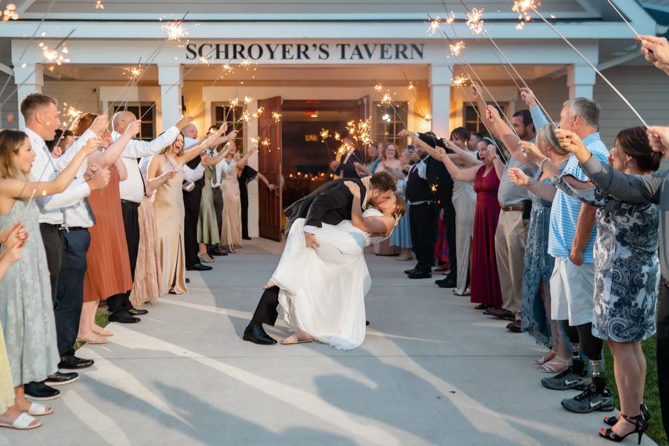 Sparkler exit