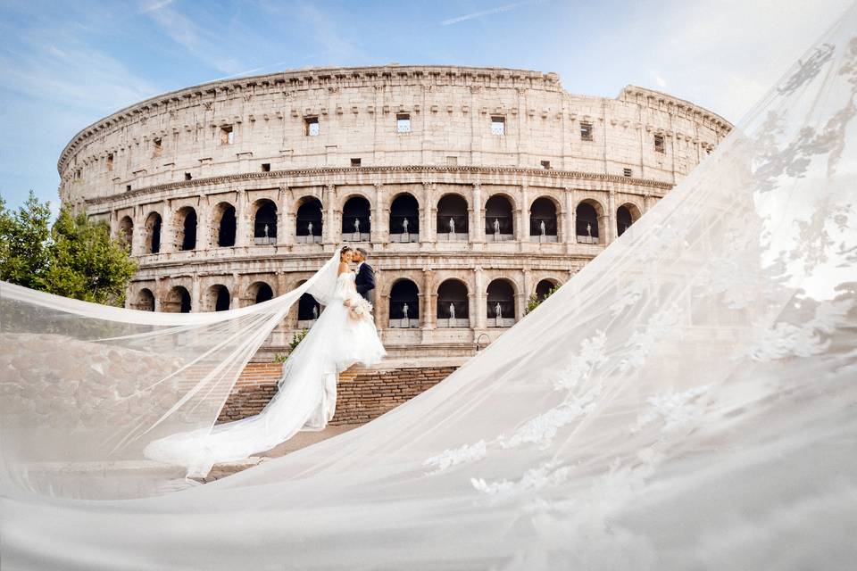 Wedding,Colosseum
