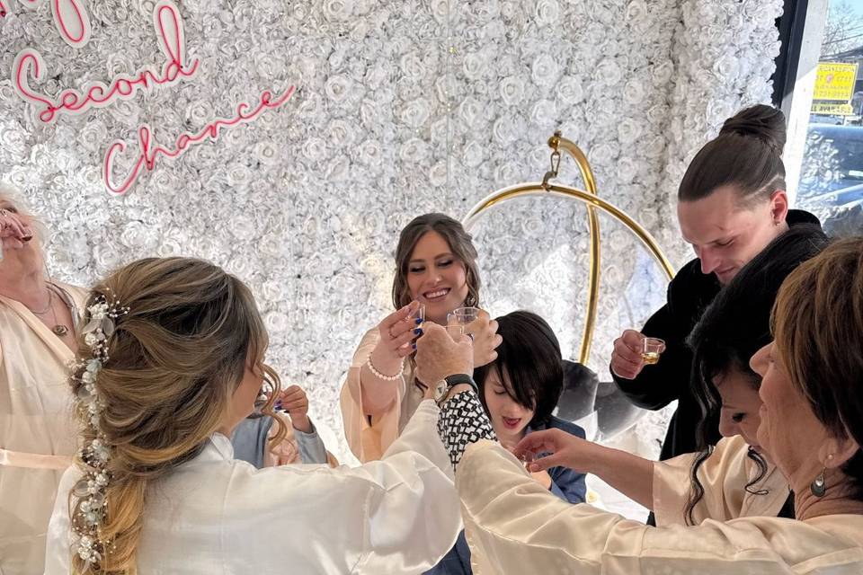 Bridal spa day
