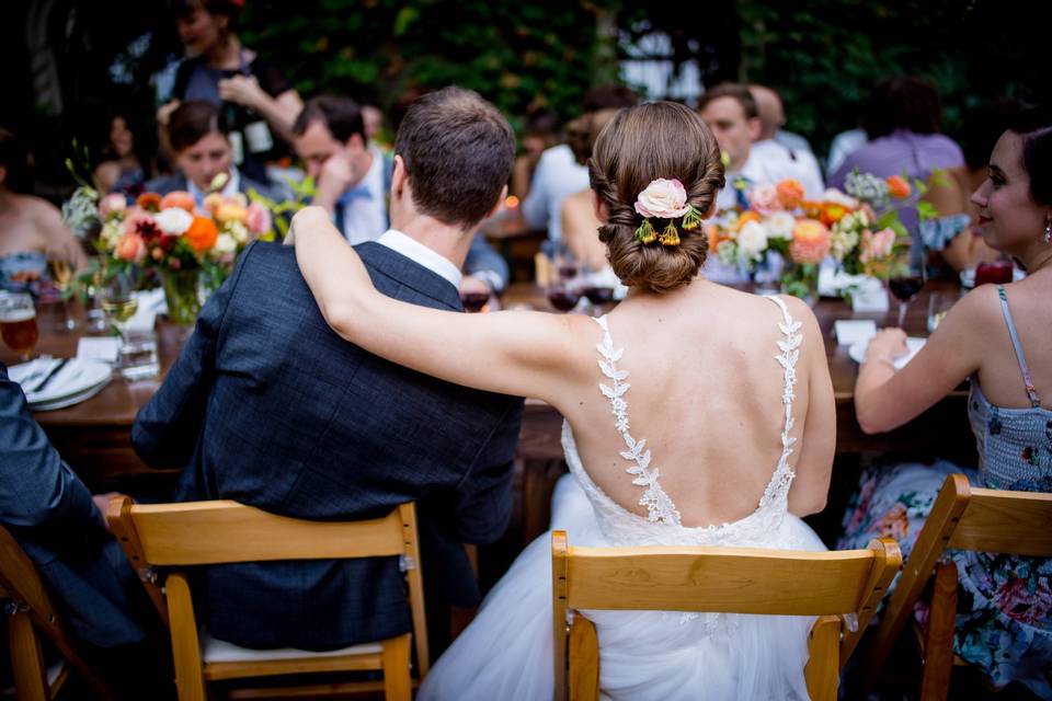 Newlyweds' table | By: Salt & Pine Photography