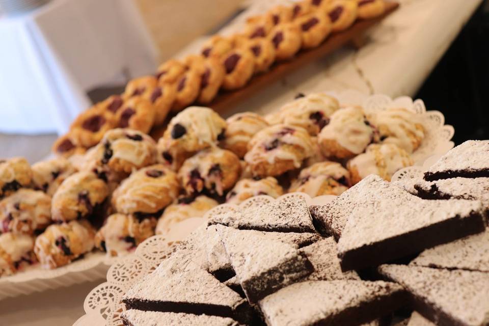 Baked goods from our pastries