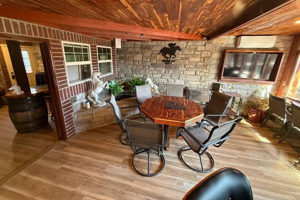 Belmont Lounge area
