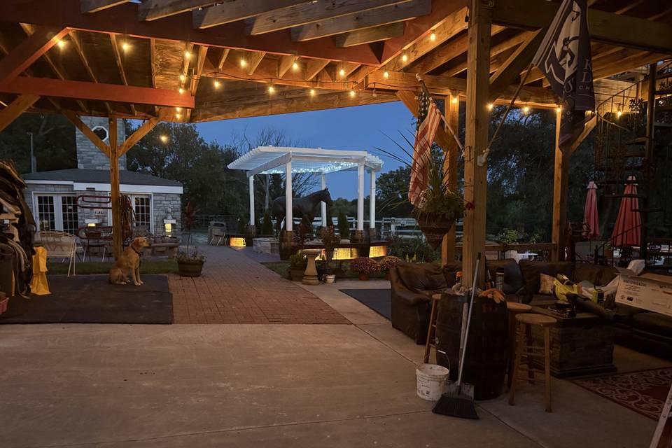 Main patio