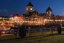 SaddleCreek at night