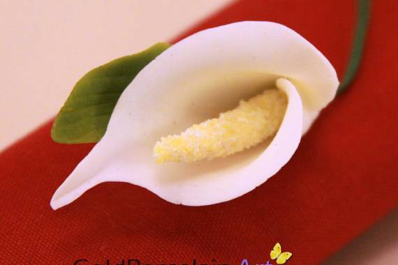 Customized Calla Lily - Napkin Holder - Table Decor