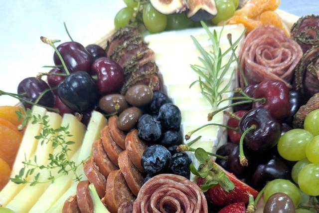 Wedding morning charcuterie