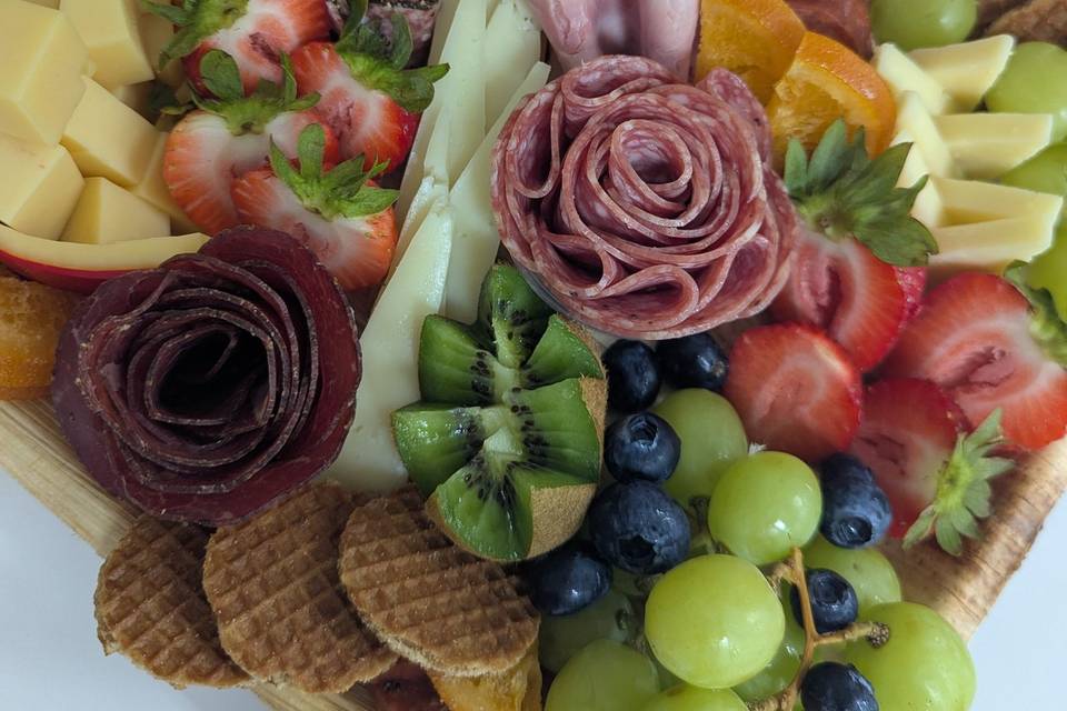 Small charcuterie platter