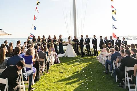 American Yacht Club Wedding