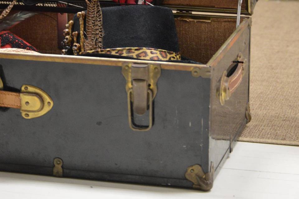 Close Up Of Vintage Props