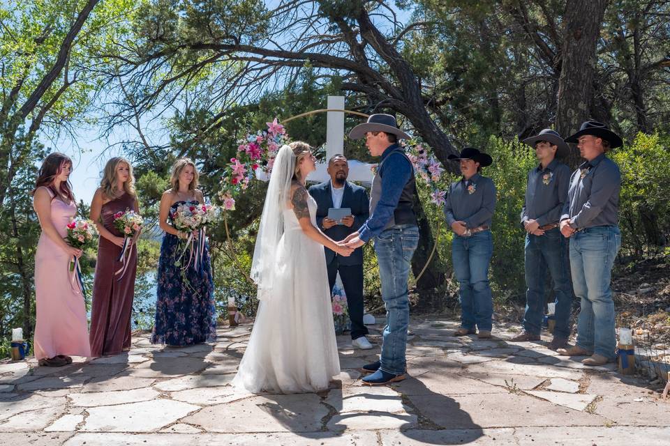 Wedding in Cloudcroft NM