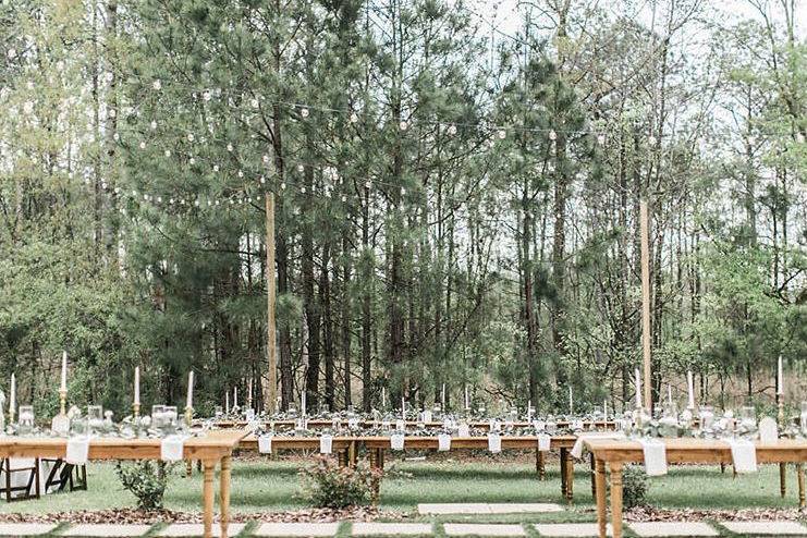 Elegant wedding decor