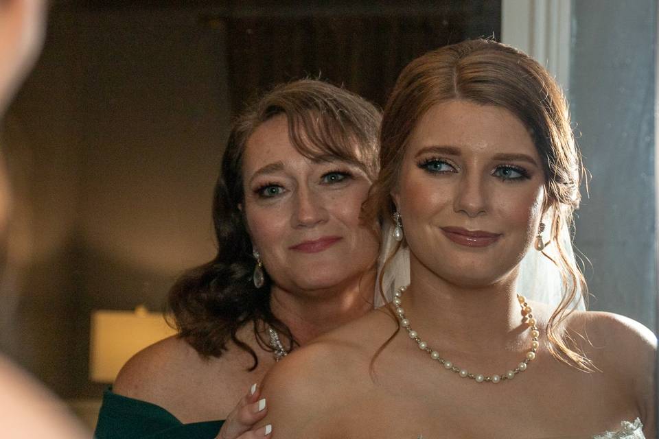 Mom and daughter