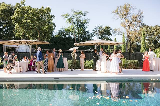 Poolside Cocktail hour