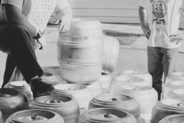 Beer barrels