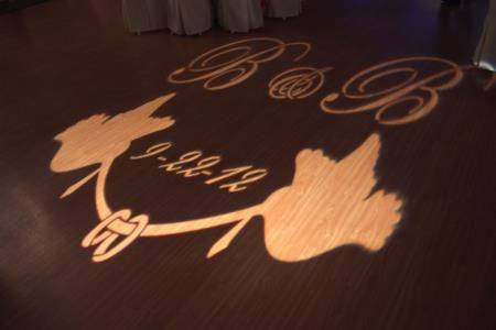 Wedding monogram light