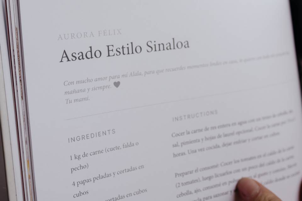 Recipes