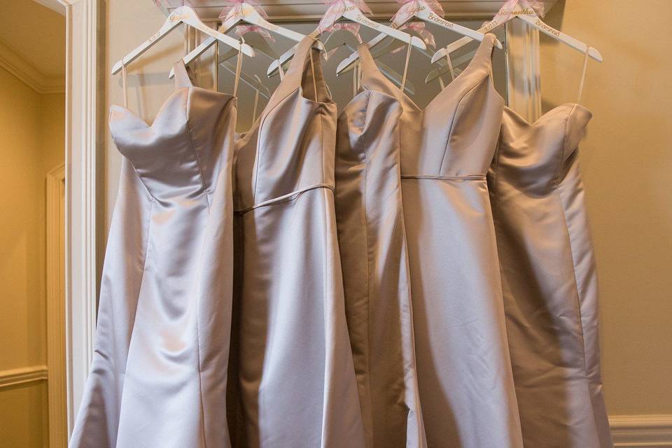 Mix & match with Hayley Paige bridesmaid dresses! Strapless, one shoulder, and more.