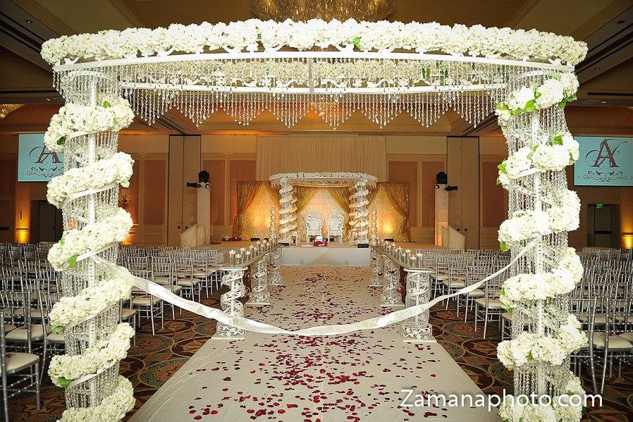 Wedding setup