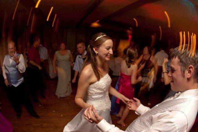 Couple dancing