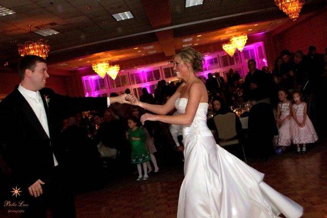 Couple dancing