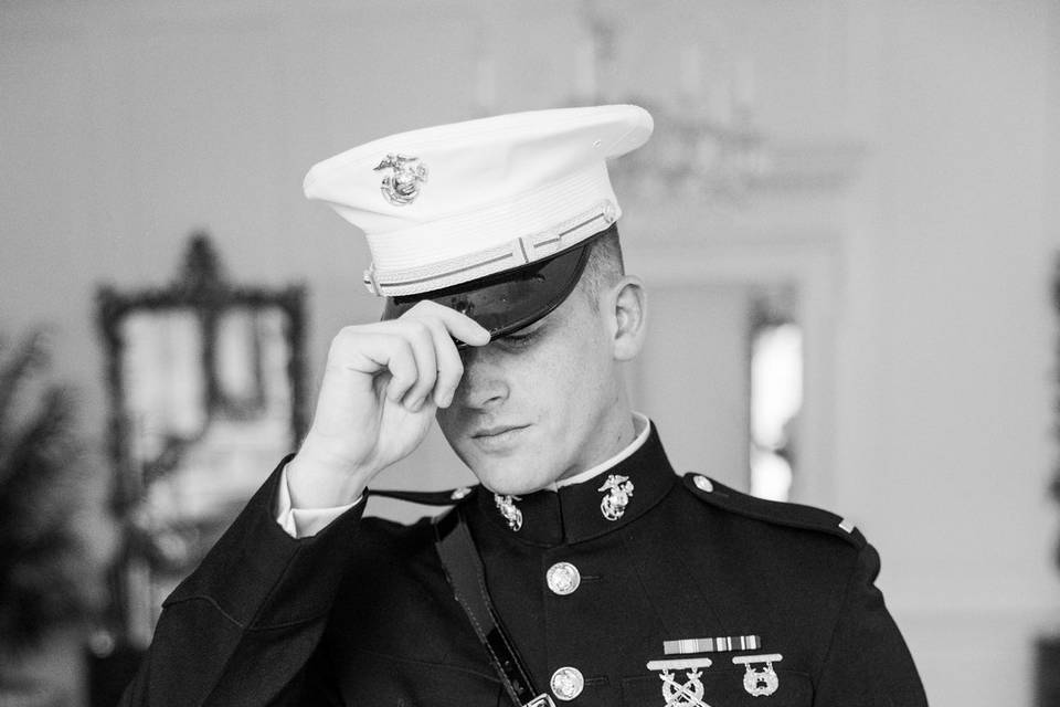 Military groom