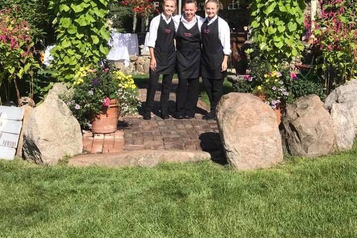 Catering team on site