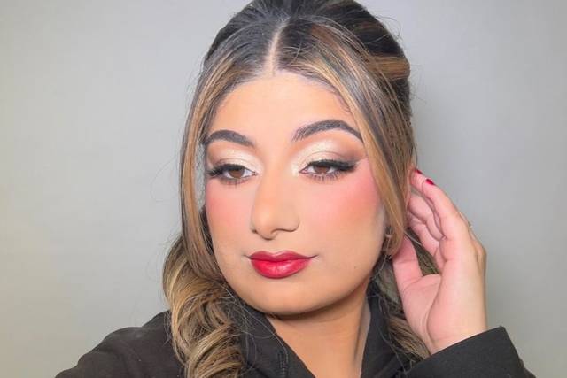 Stunning makeup