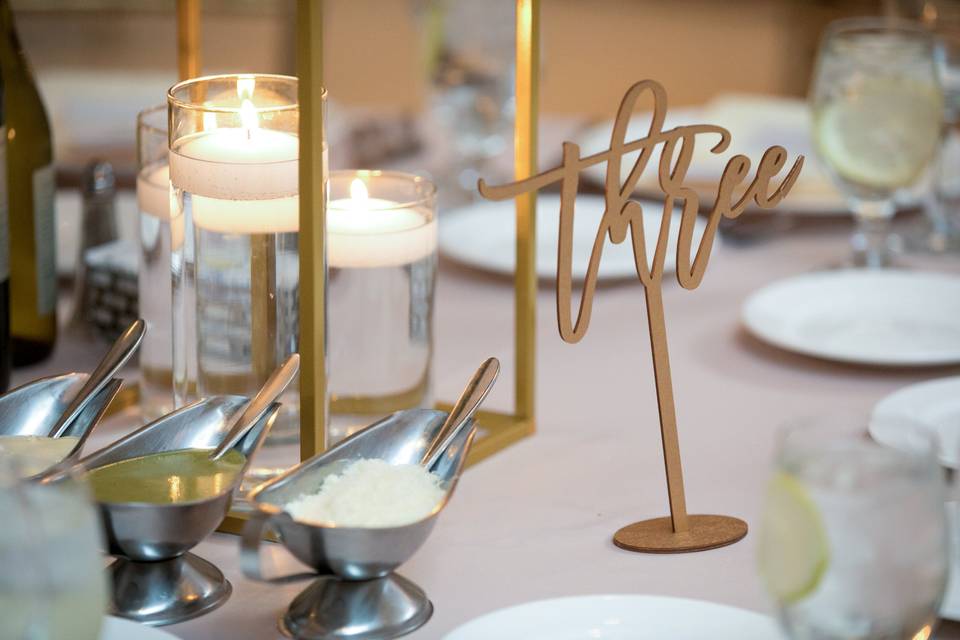 Table Numbers
