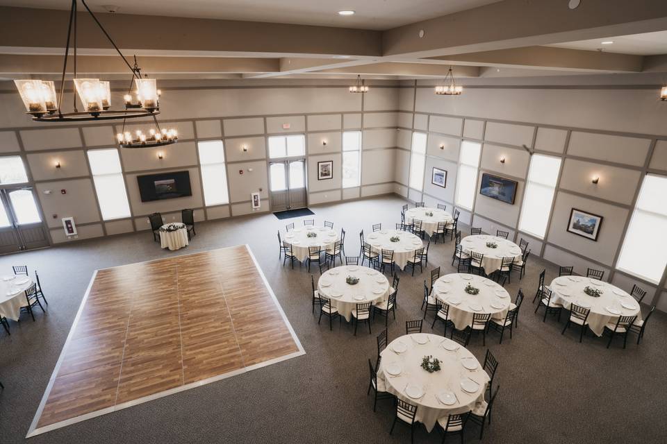 Carriage House and Dance Floor