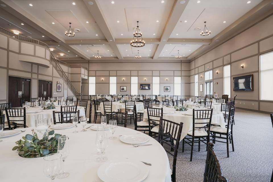 Tables Setup for a Reception