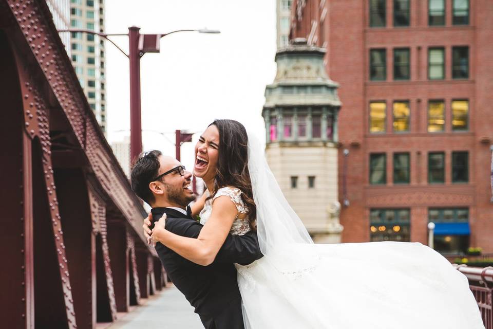 Chicago Wedding Couple