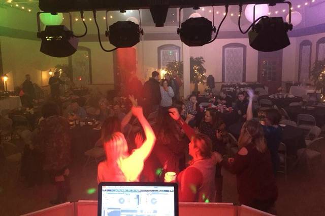 View from the DJ booth