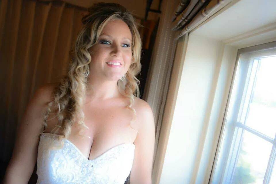 A radiant bride