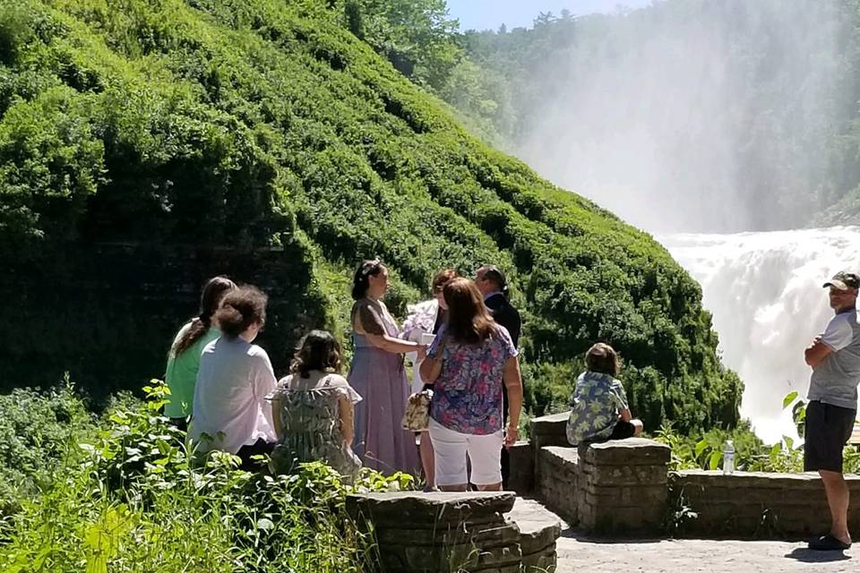 July 1st Letchworth water fall