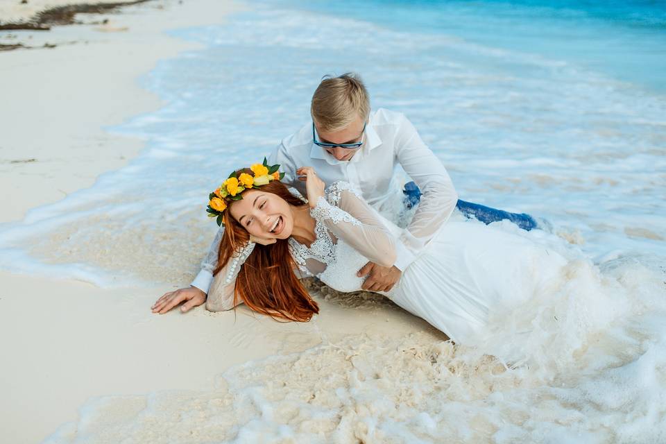 Trash the Dress.